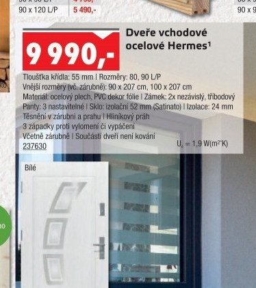 Dveře vchodové ocelové Hermes - UNI HOBBY akcniletaky.com