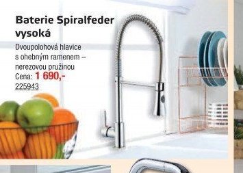 Baterie Spiralfeder vysoká