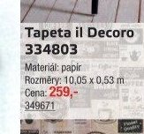 Tapeta il Decoro 334803 - UNI HOBBY akcniletaky.com