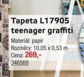 Tapeta L17905 teenager graffiti - UNI HOBBY akcniletaky.com