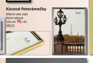 Kovové fotorámečky - UNI HOBBY akcniletaky.com