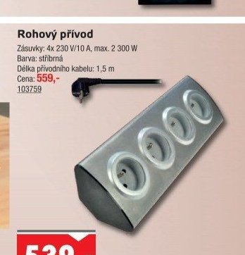 Rohový přívod - UNI HOBBY akcniletaky.com