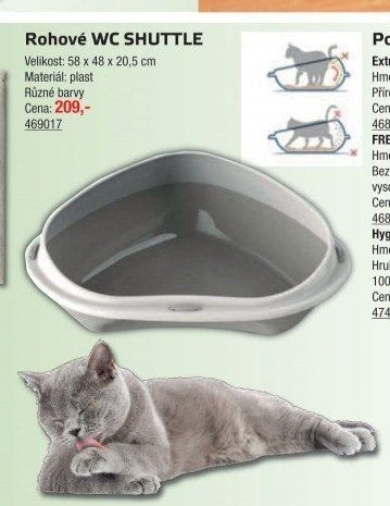 Rohové WC SHUTTLE - UNI HOBBY akcniletaky.com
