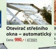 Otevírač střešního okna - automatický - UNI HOBBY akcniletaky.com