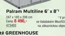 Palram Multiline 6' x 8'1 - UNI HOBBY akcniletaky.com