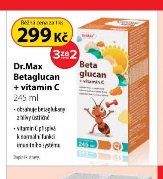 Dr.Max Betaglucan + vitamin C