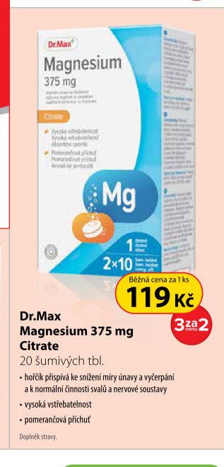 Dr.Max Magnesium 375 mg Citrate
