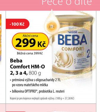 Beba Comfort HM-O 2, 3 a 4, 800 g