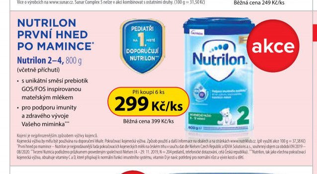 Nutrilon 2-4, 800 g