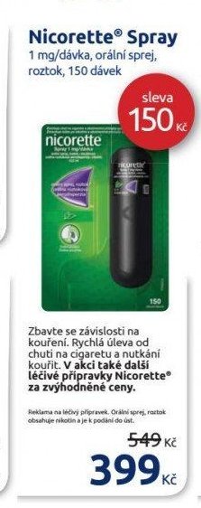 Nicorette Spray