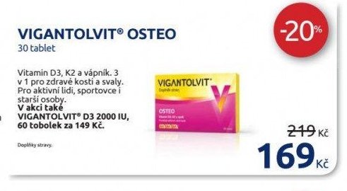 VIGANTOLVIT OSTEO 30 tablet