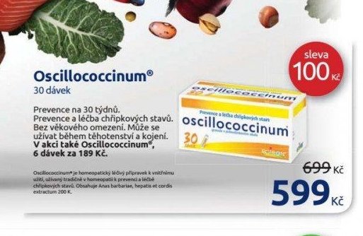 Oscillococcinum 30 dávek