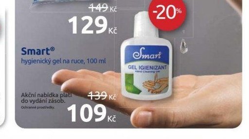 Smart hygienický gel na ruce 100 ml