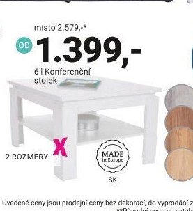 Konferenční stolek