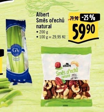 Albert Směs ořechů natural