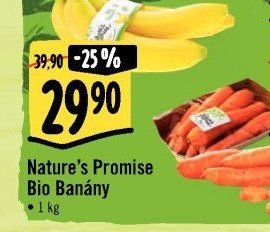 Nature's Promise Bio Banány