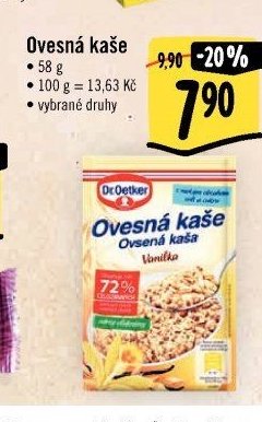 Ovesná kaše 58 g