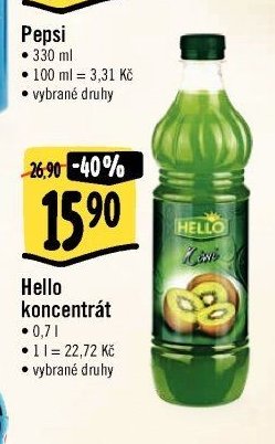 Hello koncentrát