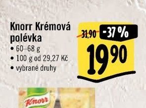 Knorr Krémová polévka