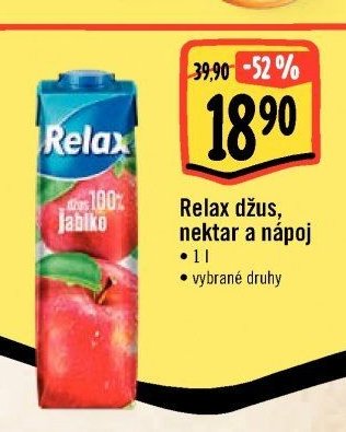 Relax džus, nektar a nápoj