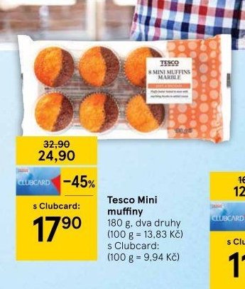 Tesco Mini muffiny