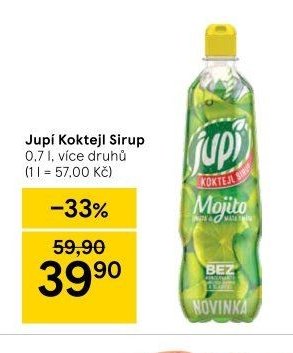 Jupí Koktejl Sirup