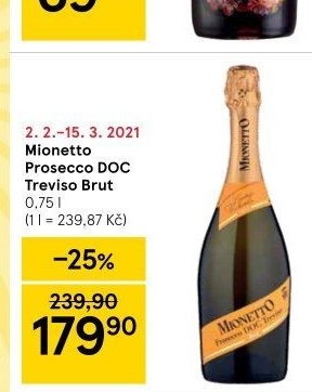 Mionetto Prosecco DOC Treviso Brut