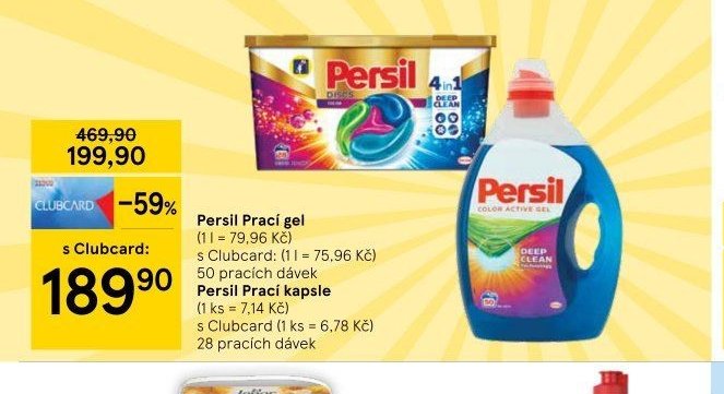 Persil Prací gel/kapsle