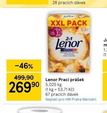 Lenor Prací prášek