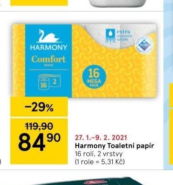 Harmony Toaletní papír