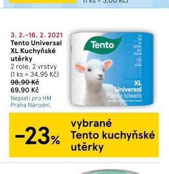 Tento Universal XL Kuchyňské utěrky