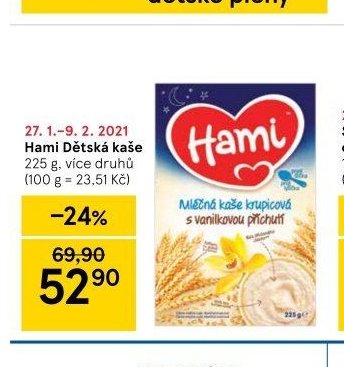Hami Dětská kaše