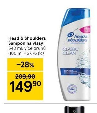 Head & Shoulders Šampon na vlasy