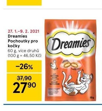 Dreamies Pochoutky pro kočky