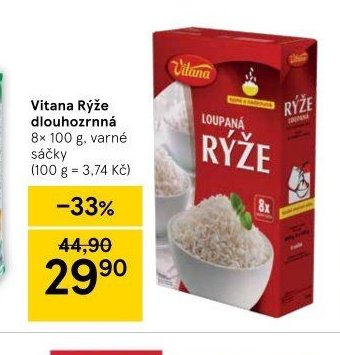 Vitana Rýže dlouhozrnná