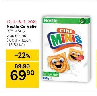 Nestlé Cereálie