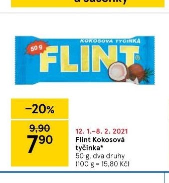 Flint Kokosová tyčinka
