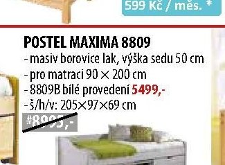 POSTEL MAXIMA 8809 - IDEA nábytek akcniletaky.com