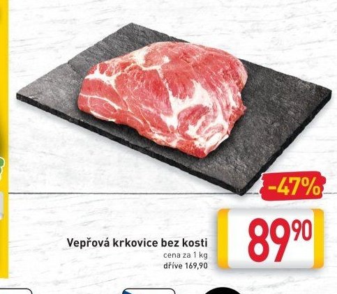 Vepřová krkovice bez kosti
