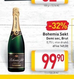 Bohemia Sekt Demi sec, Brut