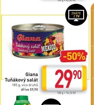 Giana Tuňákový salát