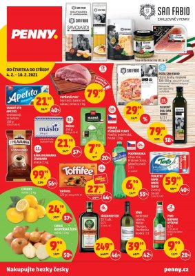 akční leták Penny Market 4.2.2021-10.2.2021