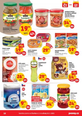 akční leták Penny Market 4.2.2021-10.2.2021