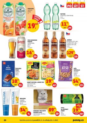 akční leták Penny Market 4.2.2021-10.2.2021