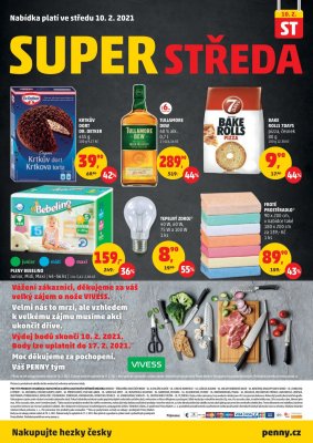 akční leták Penny Market 4.2.2021-10.2.2021