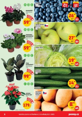 akční leták Penny Market 4.2.2021-10.2.2021