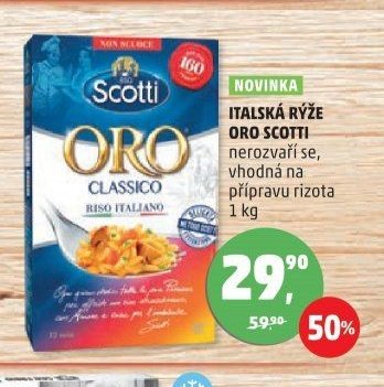 ITALSKÁ RÝŽE ORO SCOTTI