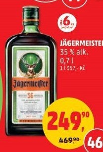 Bylinný likér Jägermeister