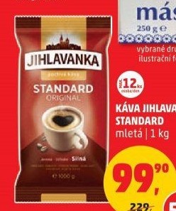 Mletá káva Standard Jihlavanka