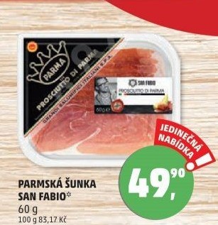 Šunka parmská San Fabio